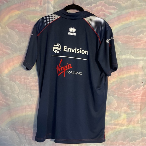 Errea Virgin Racing Collared Top - Picture 2 of 3